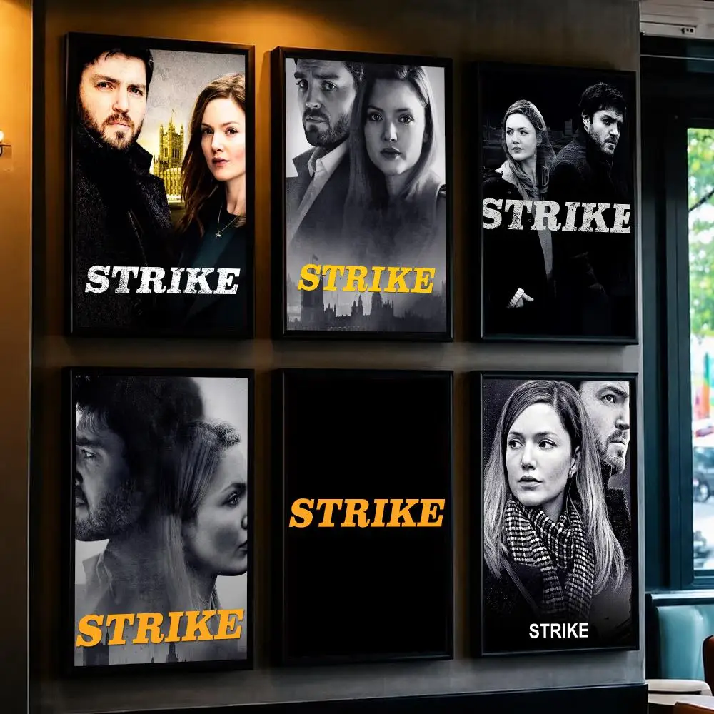 tv series S-Strike-E Poster Removable Wall Sticker for Home Cafe Bar Office Interior Decor