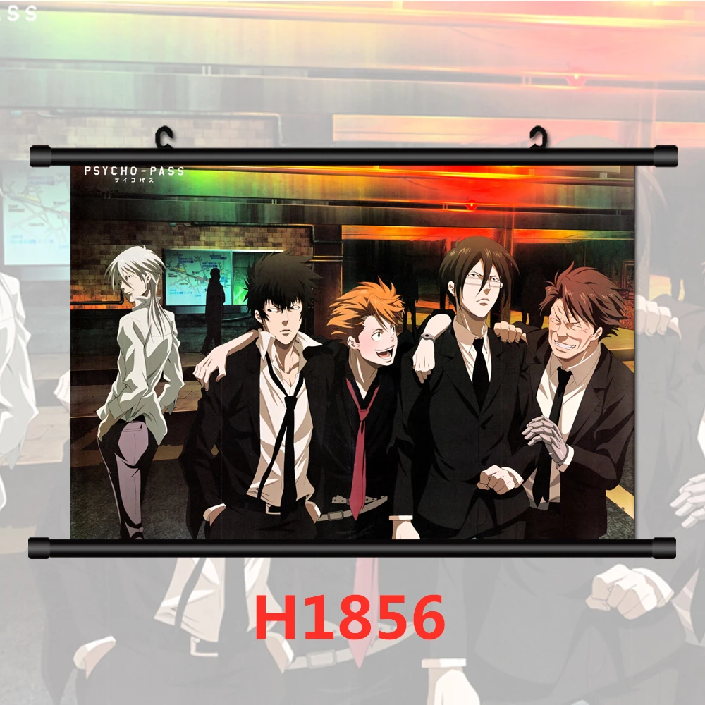 Animation Posters Wall Art Prints Psycho-Pass Canvas Painting Decor Pictures Living Home Decoration Pictures Room Wall No Frame