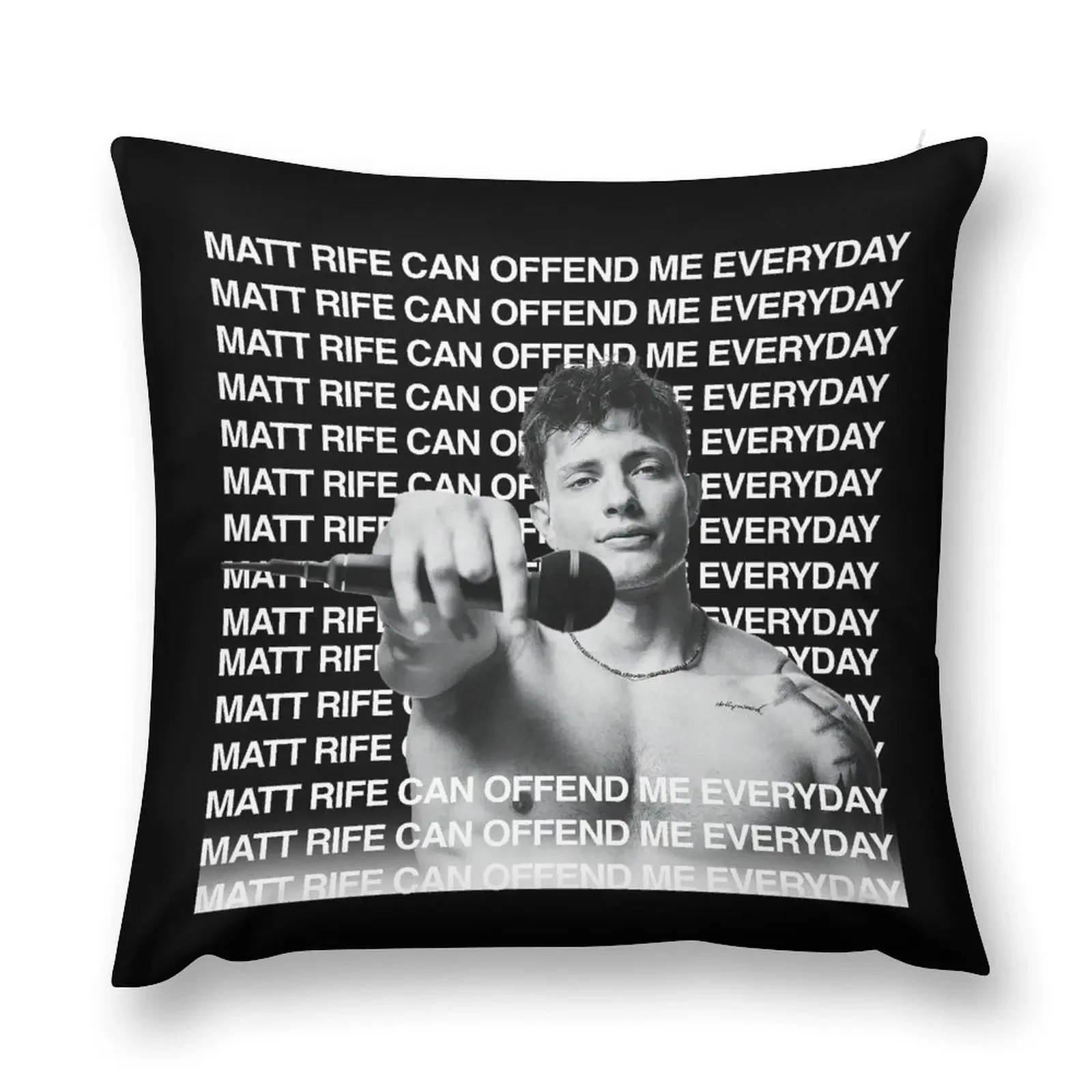 matt rife, matt rife tickets, age, tour, official, comedian Throw Pillow Sofa Decorative Covers Room decorating items pillow