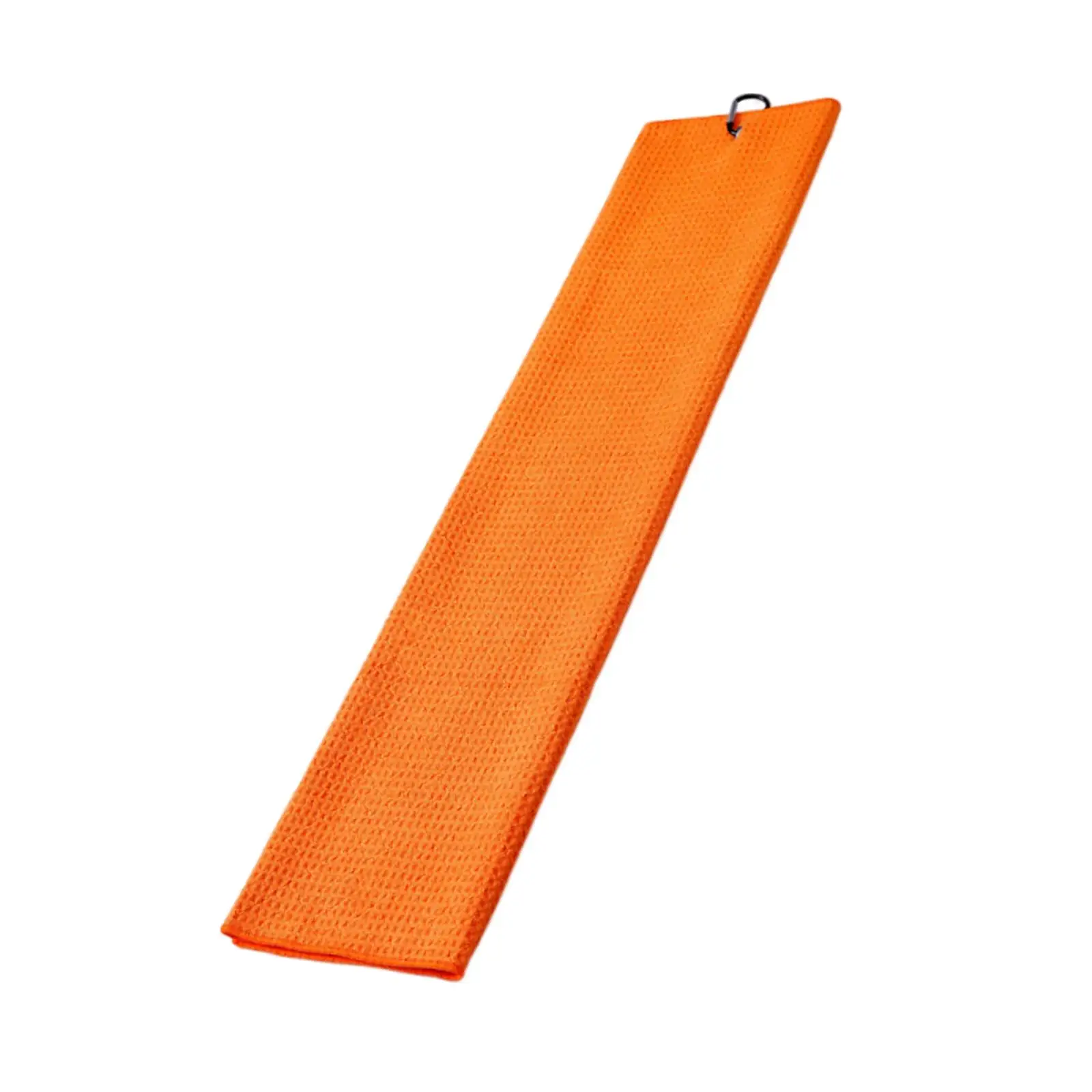 

Absorbent Golf Towel Club Cleaner Microfiber Waffle Cloth with Carabiner for Golf Bag for Sports Activities