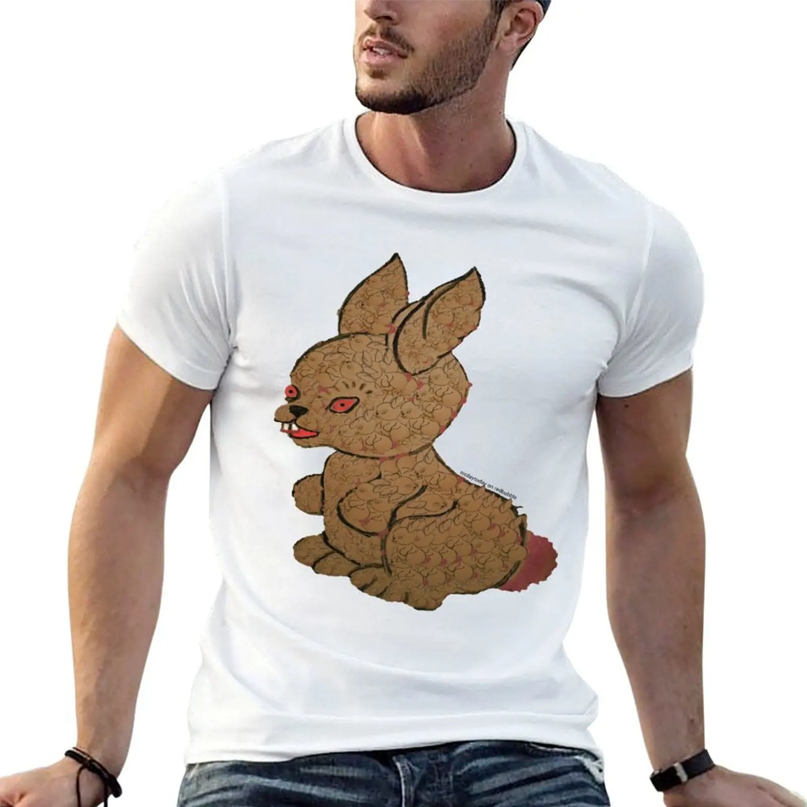 

Blood Bunny T-Shirt t shirts for man graphic vintage man t shirt summer T-Shirt