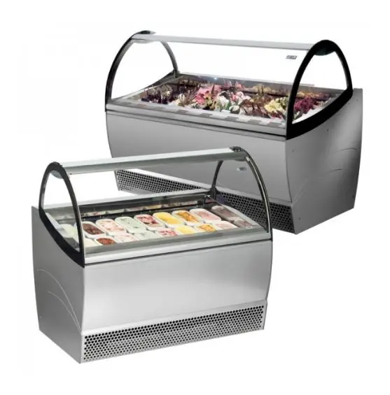 commercial gelato icecream ice cream lolly popsicle display freezer showcase machine price for popsicle display