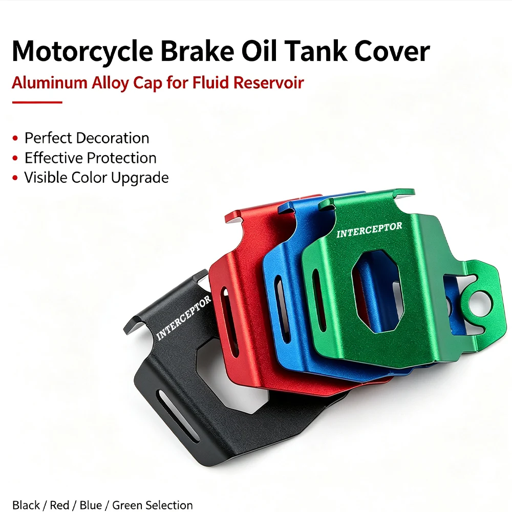 Rear Brake Fluid Reservoir Shield Oil Cup Cover For Royal Enfield Interceptor 650 Shock Resistant Motorcycle Accessories