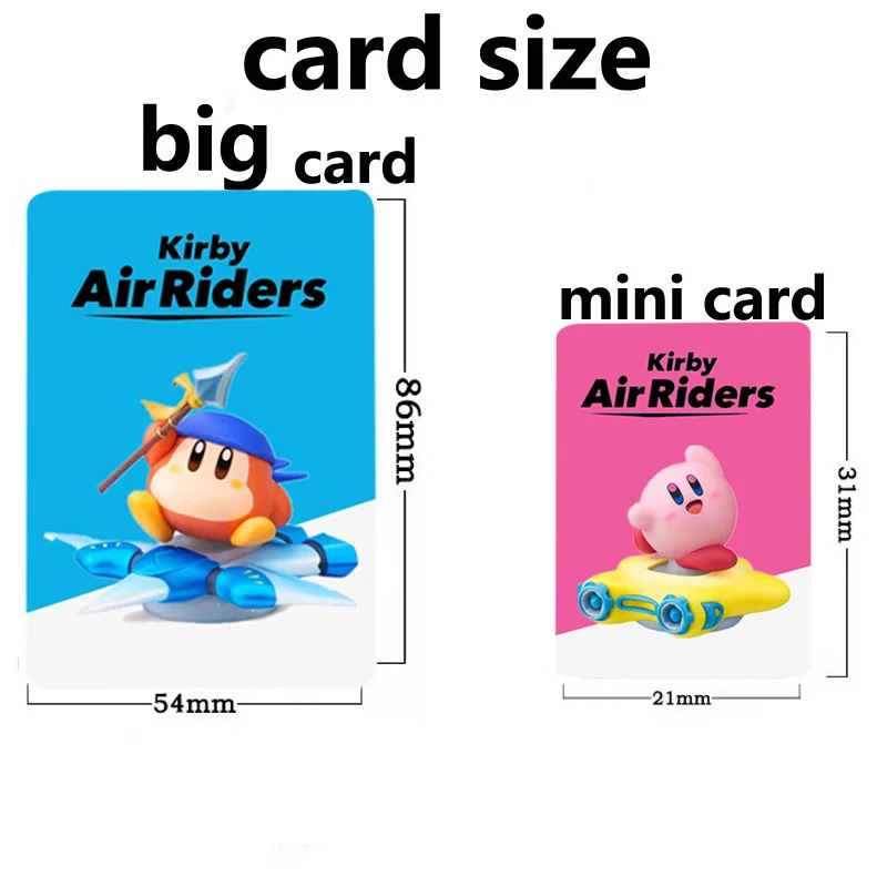 Kirby Air Riders Series Bandana Waddle Dee & Winged Star Kirby card Warp Star Kirby card Meta Knight & Shadow Star Kirby card view 4