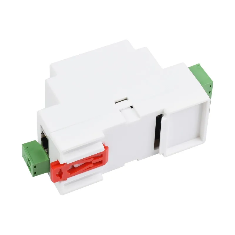 Server seri industri, RS232 ke RJ45 Ethernet, TCP/IP ke seri, dukungan rail-mount, dengan fungsi POE (opsional)