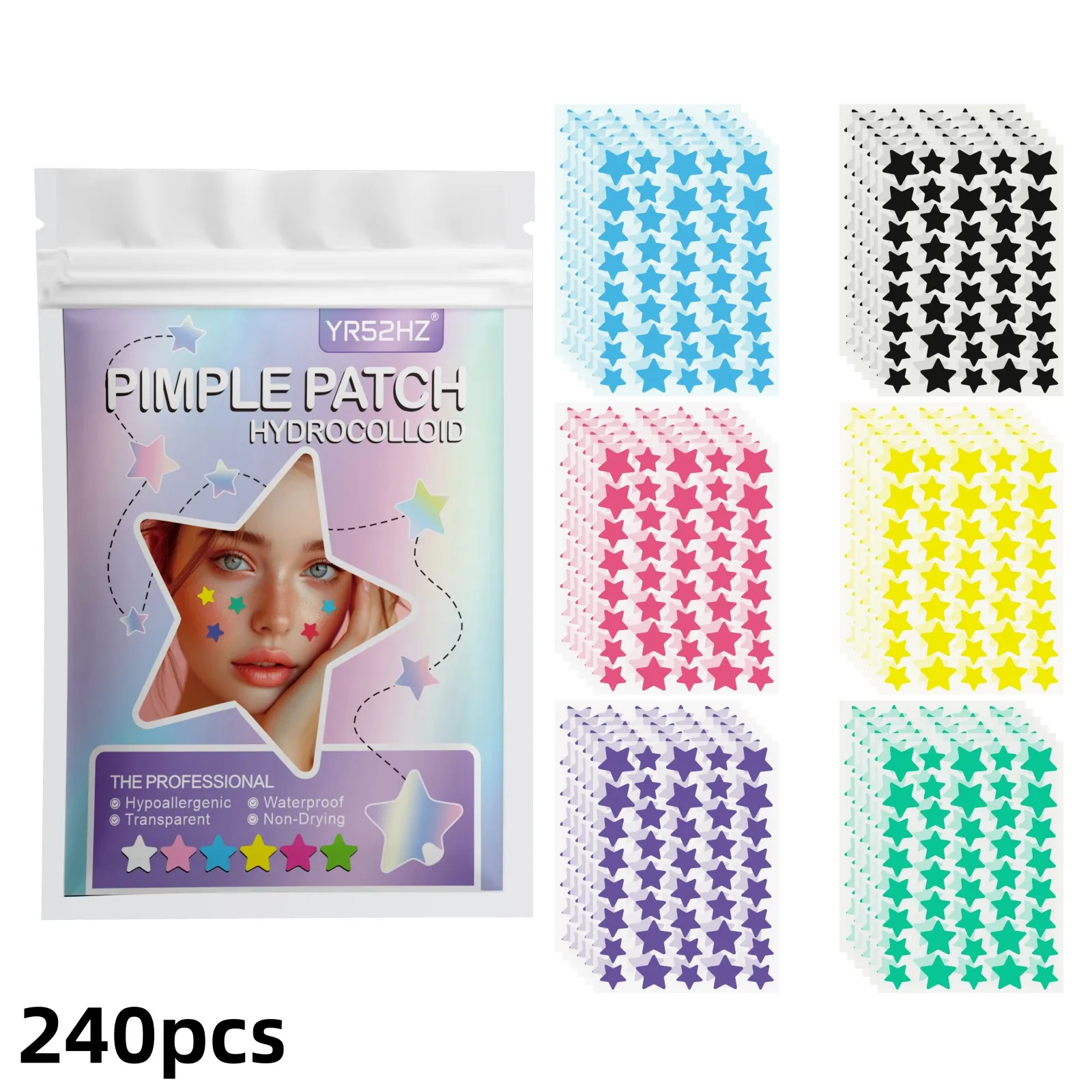 2400 Pcs Star Acne … - image