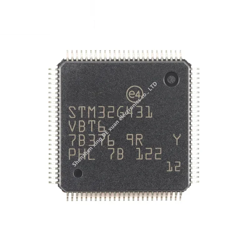 Original STM32G431VBT6 LQFP-100 ARM Cortex-M4 32-bit microcontroller-MCU Integrated circuit IC