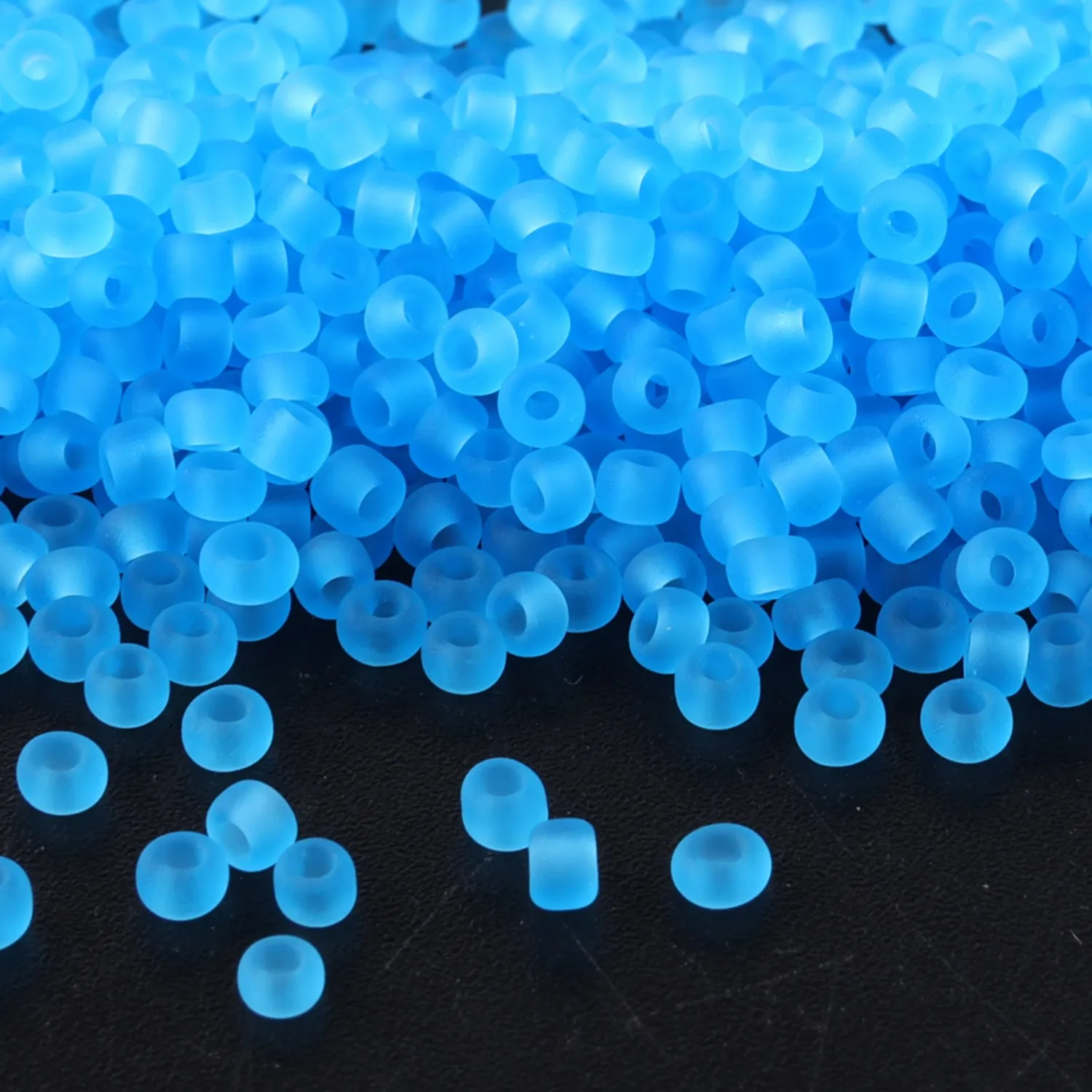 Hochwertige transparente matte Farbperlen CJ 11/0, 10g/Tube, geeignet für alle Arten von DIY-Bastelarbeiten usw. – Detail 8