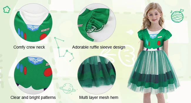 buzz lightyear dress for girls