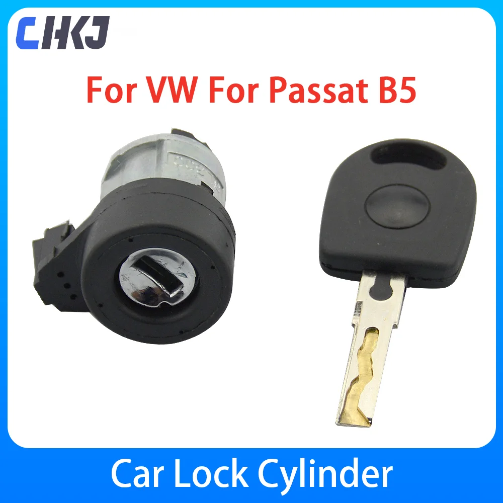 

CHKJ For VW Car Key Ignition Lock Switch Replacement Anti-theft Lock Barrel Cylinder For Passat B5 Ignition Lock Cylinder