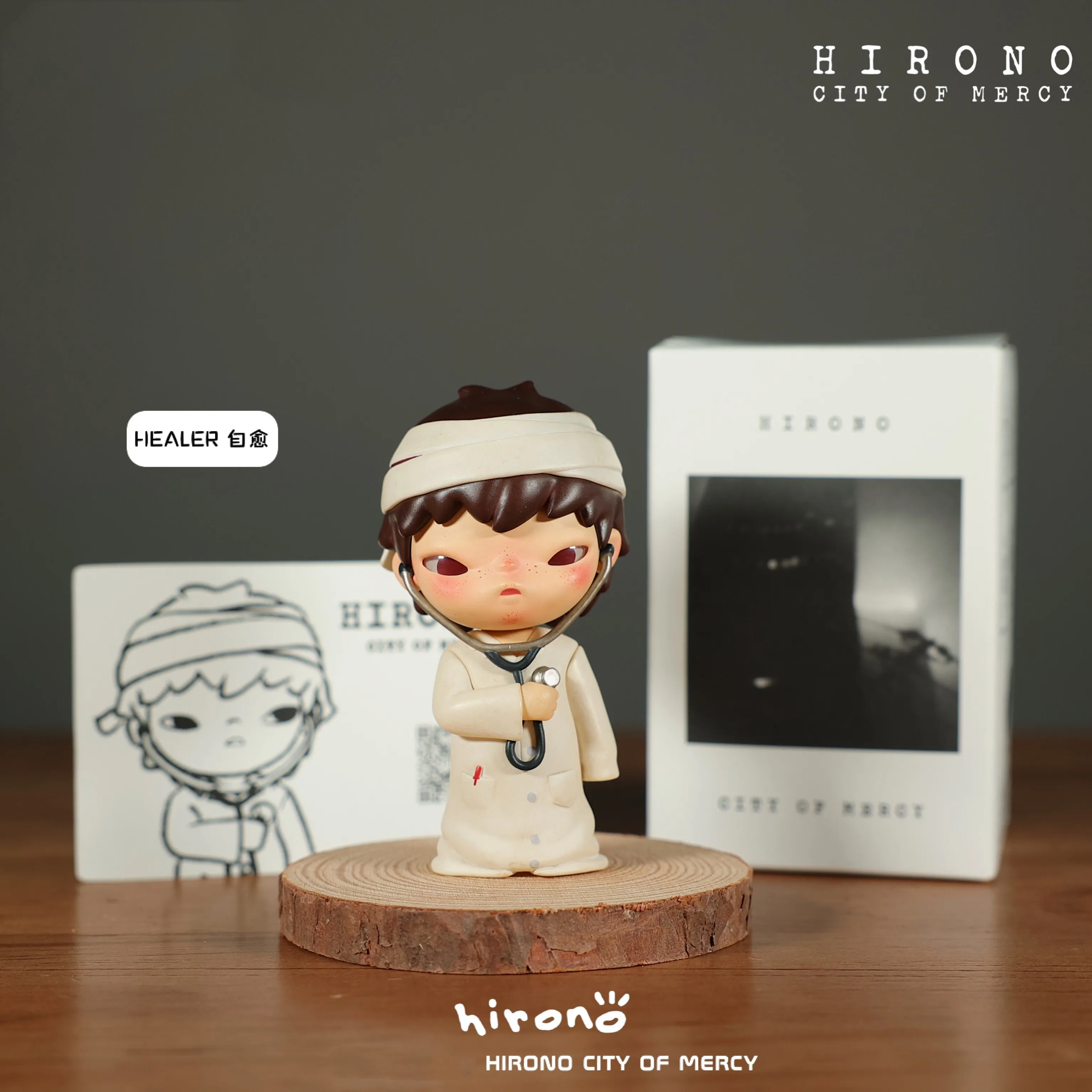 

Original Hirono City of Mercy Series Blind Box Toys Mystery Box Mistery Caixa Action Figure Surprise Cute Model Birthday Gift