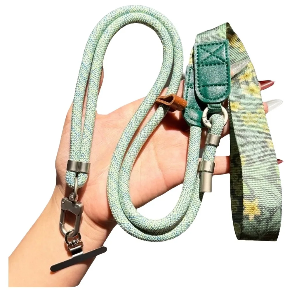

New Universal Adjustable Phone Strap 360 Degree Rotation Metal Hook Crossbody Strap Anti Loss Long Hanging Rope for Phone Case