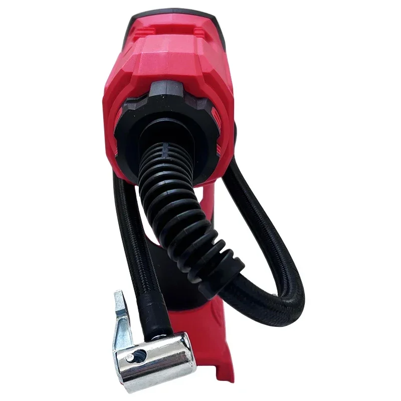 Milwaukee Cordless Portable Electric Air Pump Cordless Car Tire Automatic Inflator Handheld Air Compressor Power Tools For 18V
