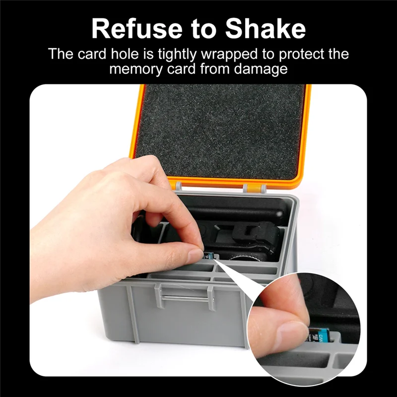 A52T Protective Storage Box For DJI Osmo Action 5 Pro/4/3 Cameras-Portable Action Camera Accessories