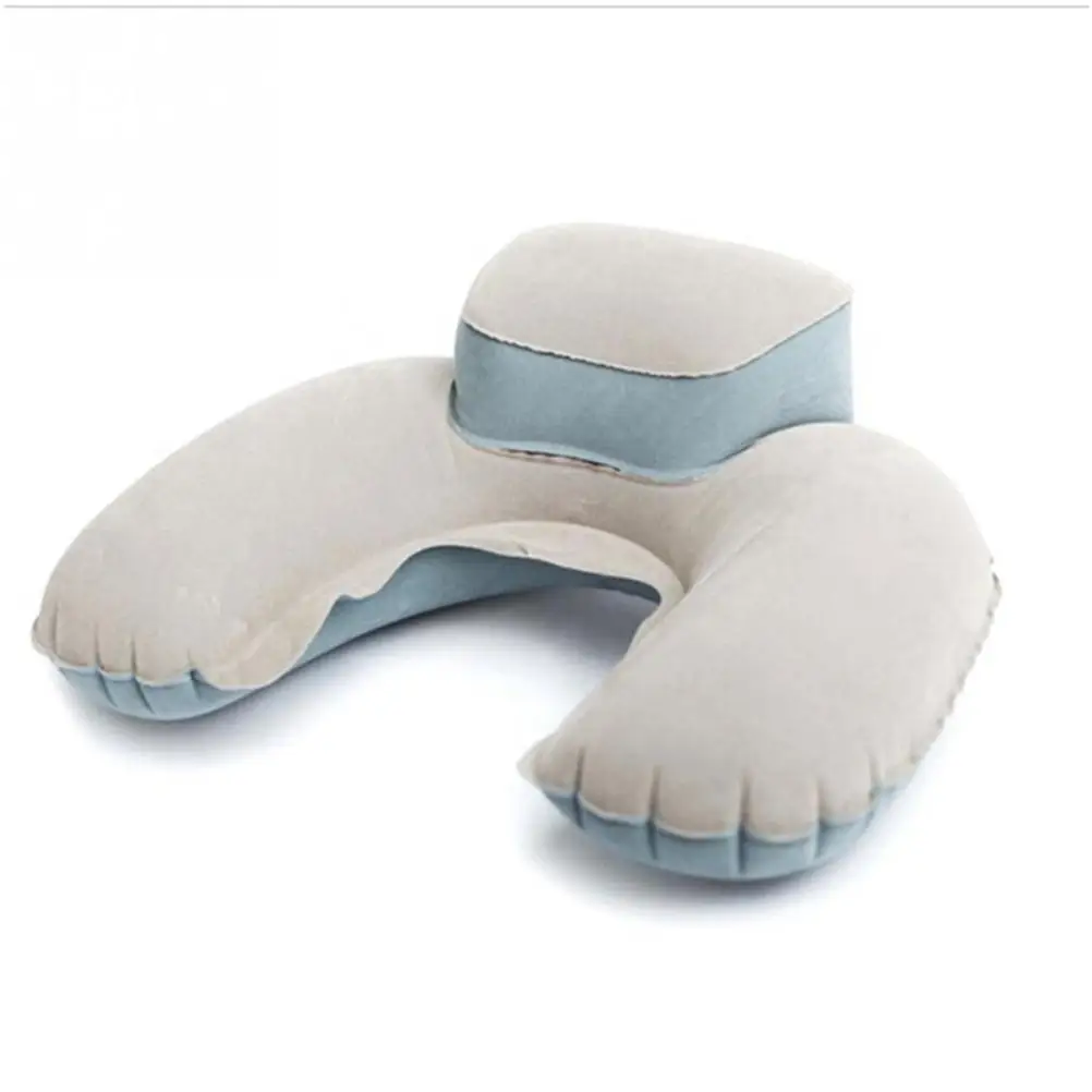 

Inflatable Nap Pillow U Shape Neck Pillows Travel Camping Outdoor Use Pillow Cushion Lightweight Portable