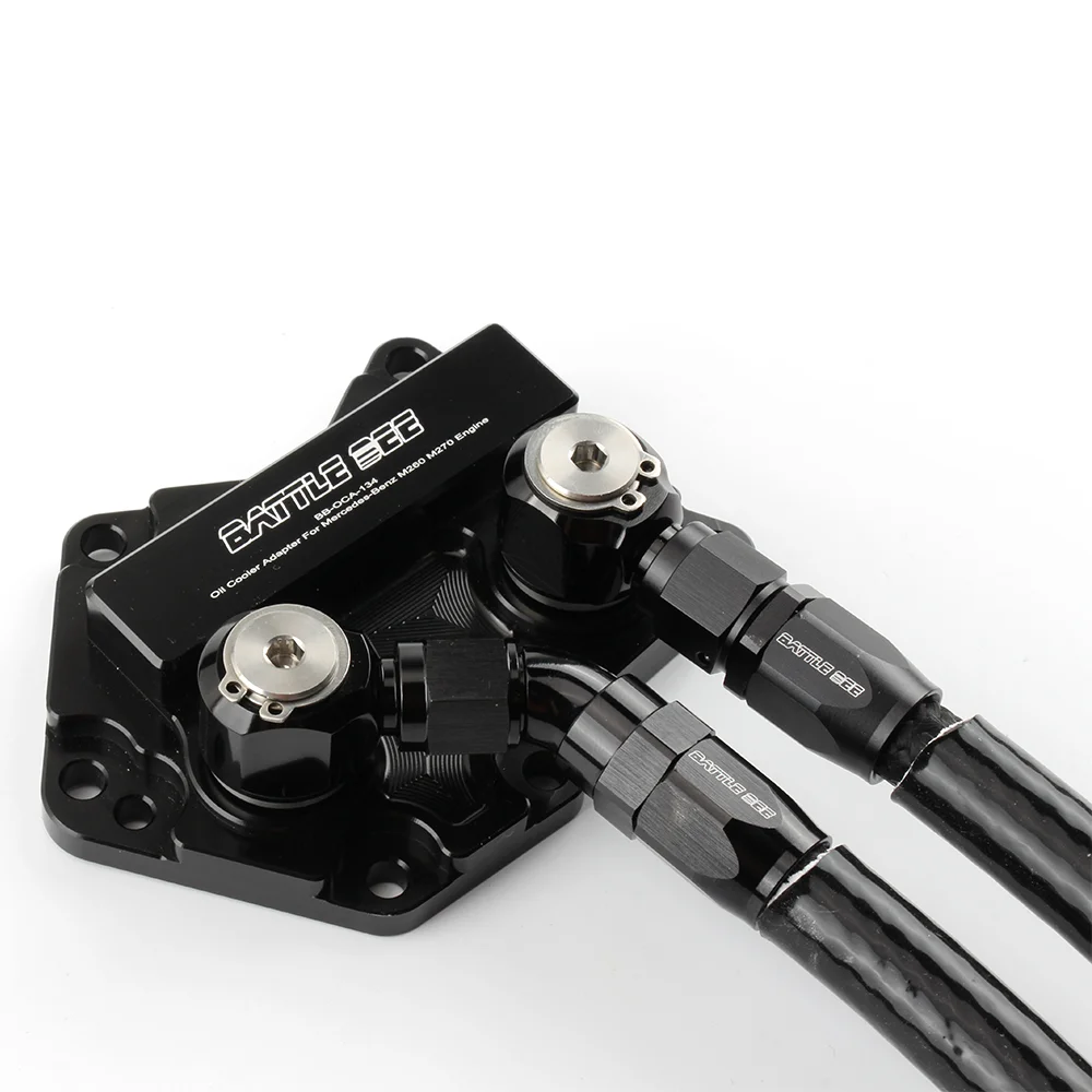 مجموعة تعديل سائل تبريد محرك السيارة متوافقة مع مجموعات تبريد الزيت M260 وM270.