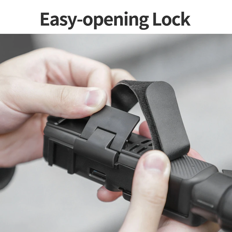 SUNNYLIFE Per Osmo Pocket 3 Maniglia portatile con espansione scarpa fredda Estensione lunetta protettiva Accessorio maniglia multifunzione