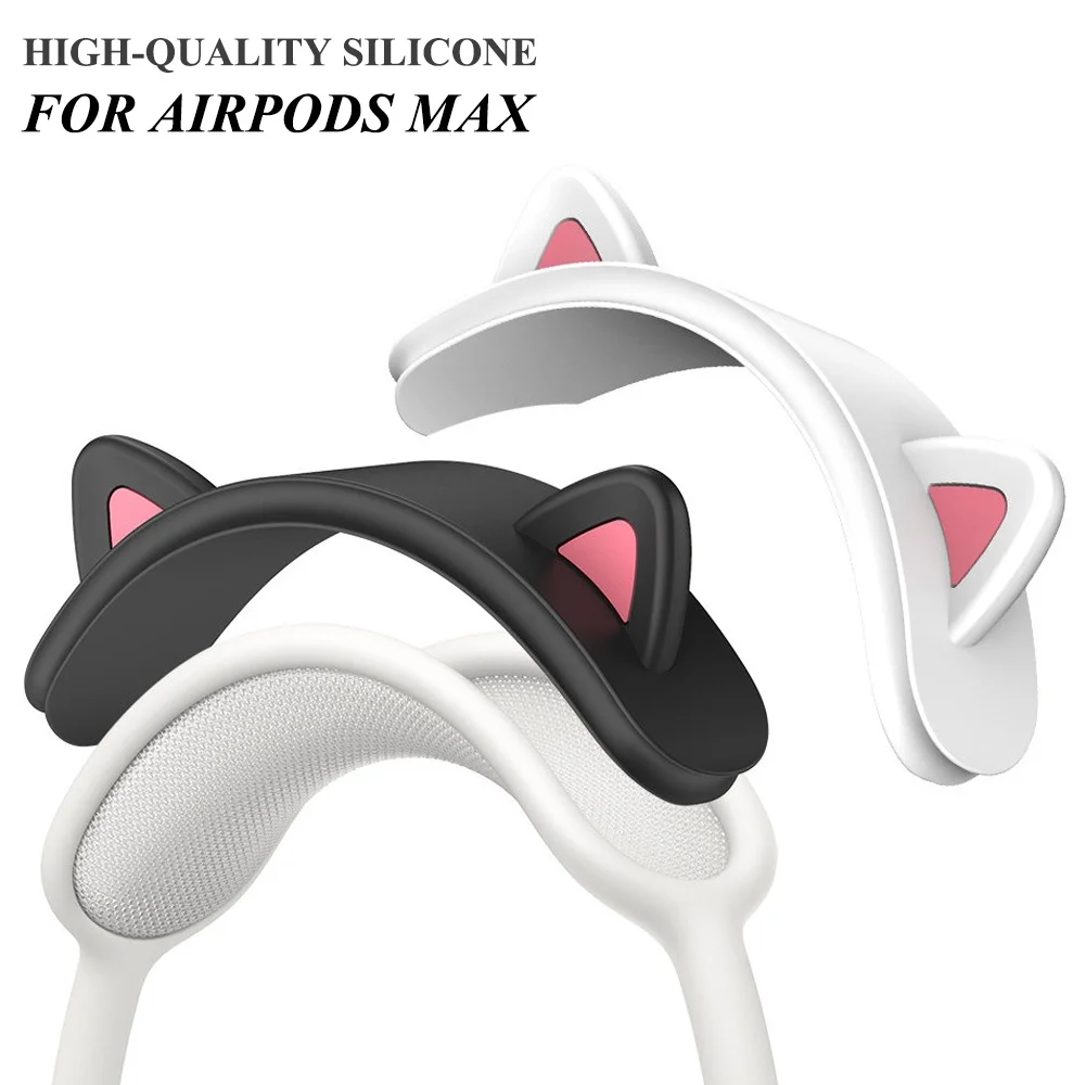 

1PC Cute Soft Washable Headband Cover For AirPods Max Silicone Headphones Protective Case Replacement Cover Earphone Accessories