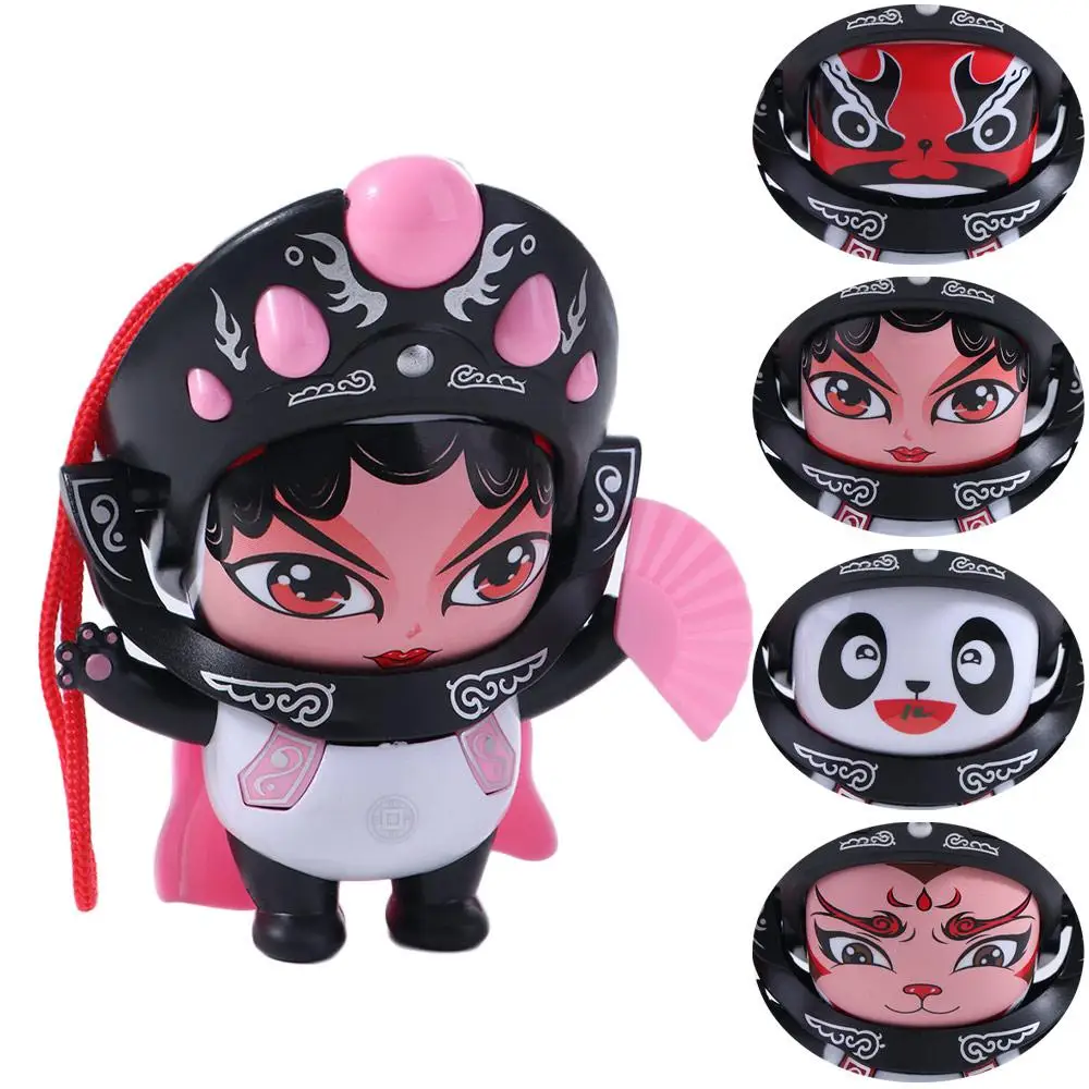 

Face Change Sichuan Face Changing Doll Sichuan Opera Plastics Face Changing Panda Doll Mini Chinese Style Face Changing Toy