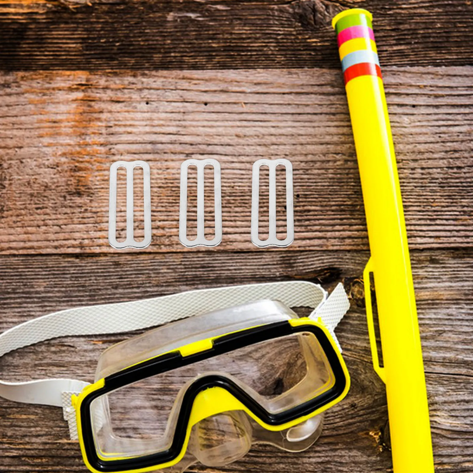 

Набор из 4 фиксаторов для грузового пояса для дайвинга, из нержавеющей стали, 2.36x0.86x0.04 дюйма, надежные зажимы-фиксаторы для аксессуаров для дайвинга, снаряжение для дайвинга