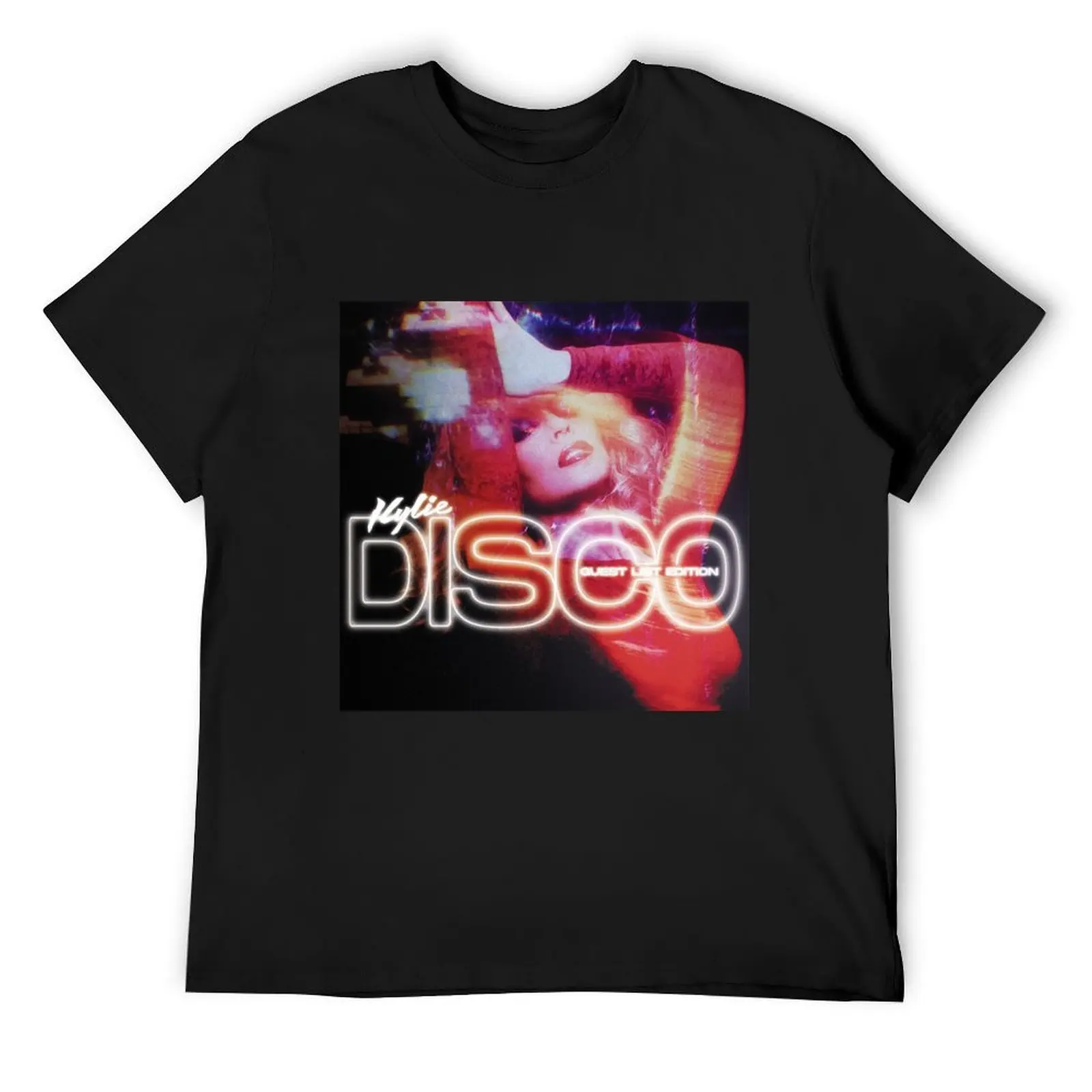 DISCO Guest List T-Shirt summer top plain oversized oversized t shirts for men