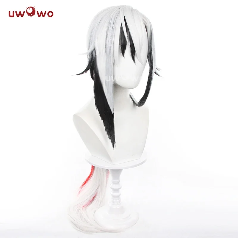 شعر مستعار تأثيري تأثير Genshin Fatui ، شعر لعبة الشعر الطويل ، بيع ما قبل البيع