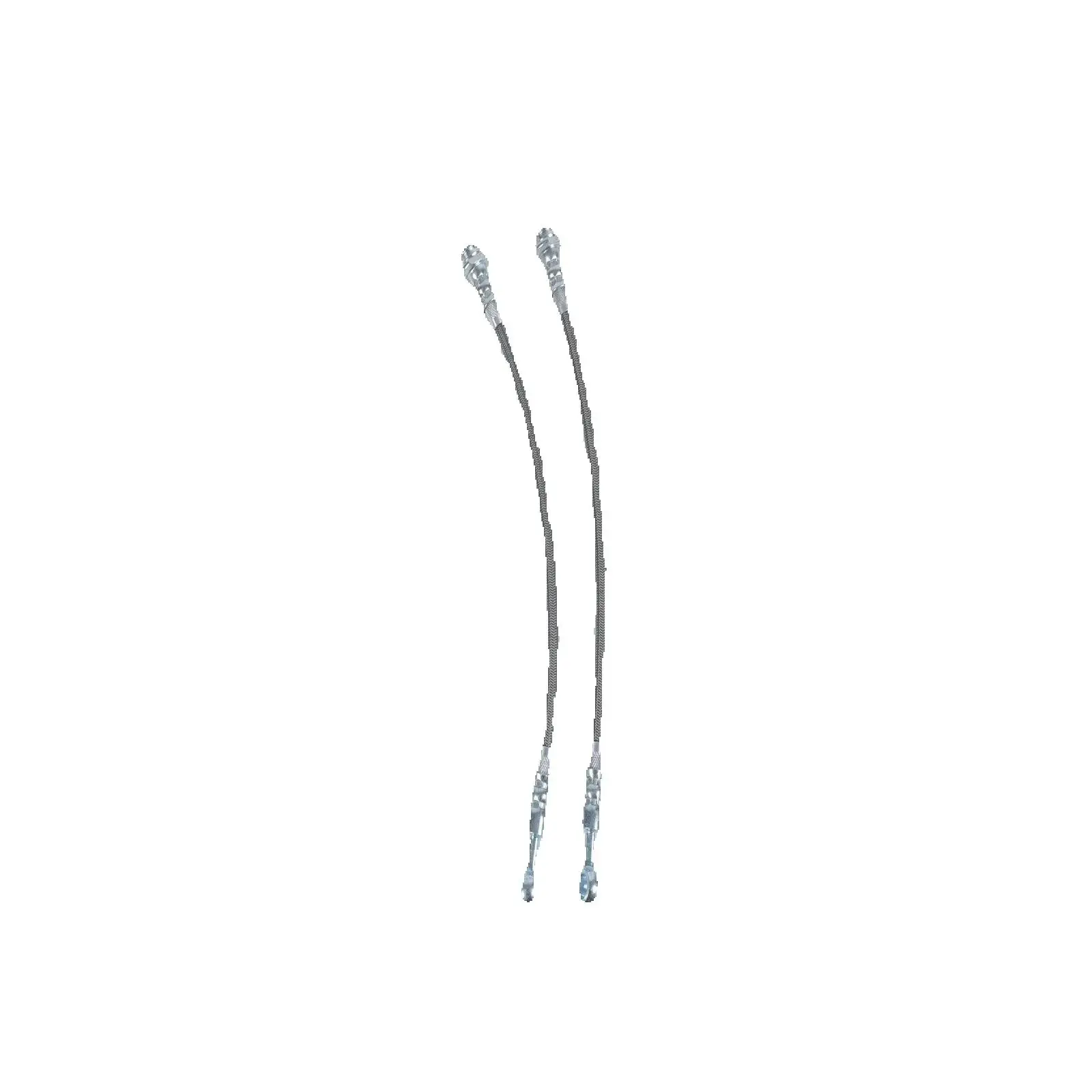 2pcs Braided Brake Line Hose Set Rear Left Right FOR Nissan Patrol GQ Y60 1988-1997 TD42 TB42