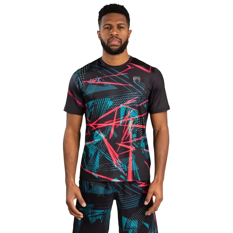 2025 Summer New Bestselling UFC Boxing Match Extreme Sports Enthusiast T-shirt Casual Fashion Men's Oversized Short Sleeve Top