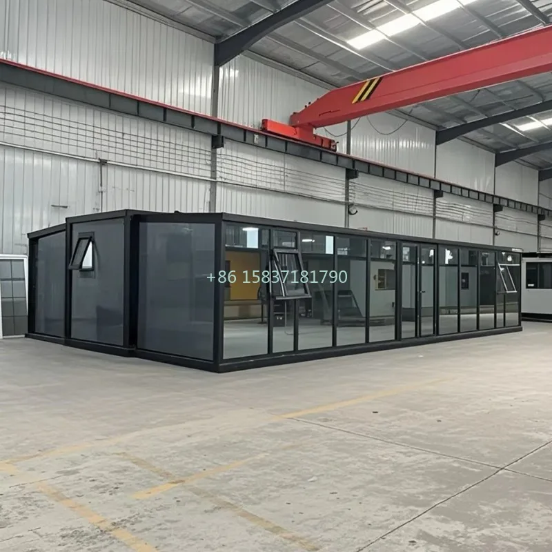 Waterproof 20Ft 40Ft Container House Expandable Prefabricated House Kitchen Prefab Granny Flat Mobile Tiny Home Casa Contenedor