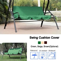 F2 Outdoor Swing Seat Cover Waterproof Dustproof Garden Courtyard Hammock Chair Cushion Protector 150x50x10cm