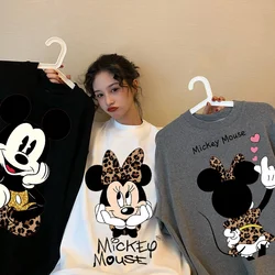 Blusas de Anime de Mickey para mujer, camisetas gráficas de Y2k, ropa Kawaii, camiseta Harajuku de gran tamaño, ropa gótica Y2k