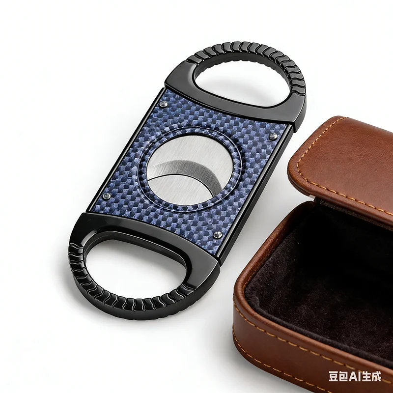 BOLTIFY Double Blades Gold Cutter Cigar Knife Pocket Classic Steel Scissors Cigar Guillotine Cigar Accessories