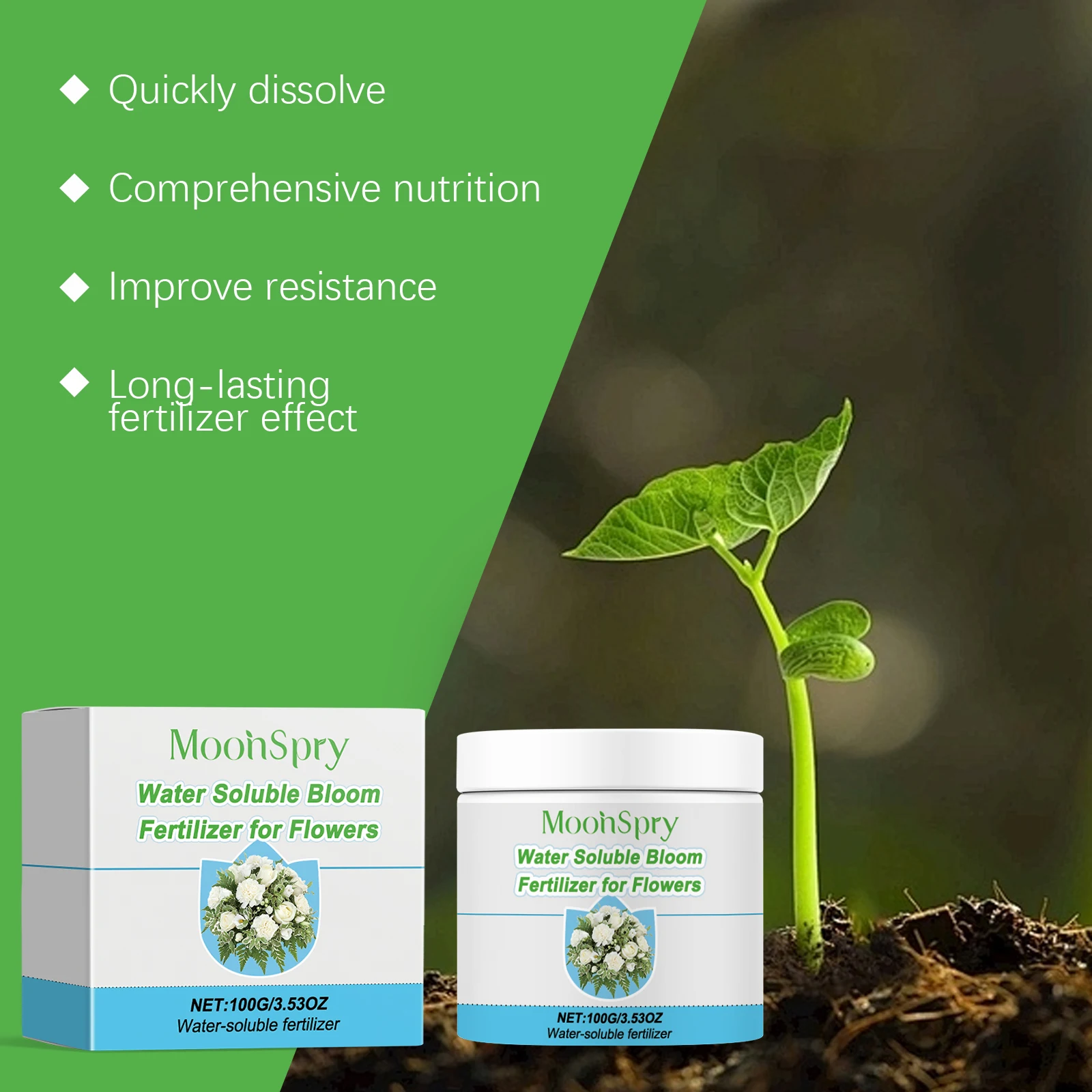 Water Soluble Bloom Fertilizer - Roots Nutrition & Fitness Inglewood Photos 评论和价格