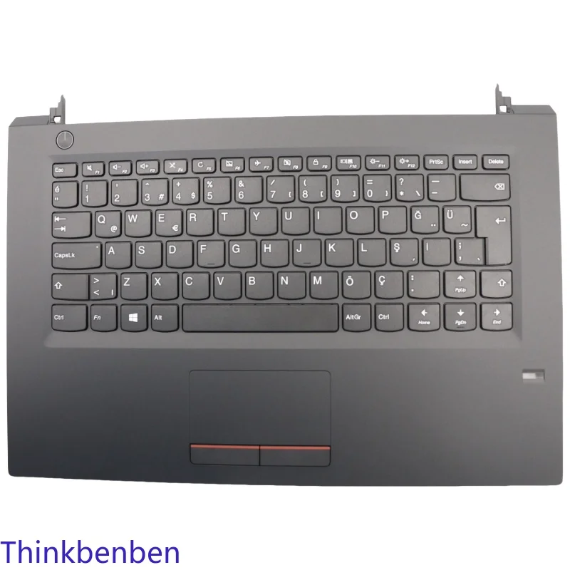 TR Turkish Black Keyboard Upper Case Palmrest Shell Cover For Lenovo V310 14 14ISK 14IKB 5CB0L59454