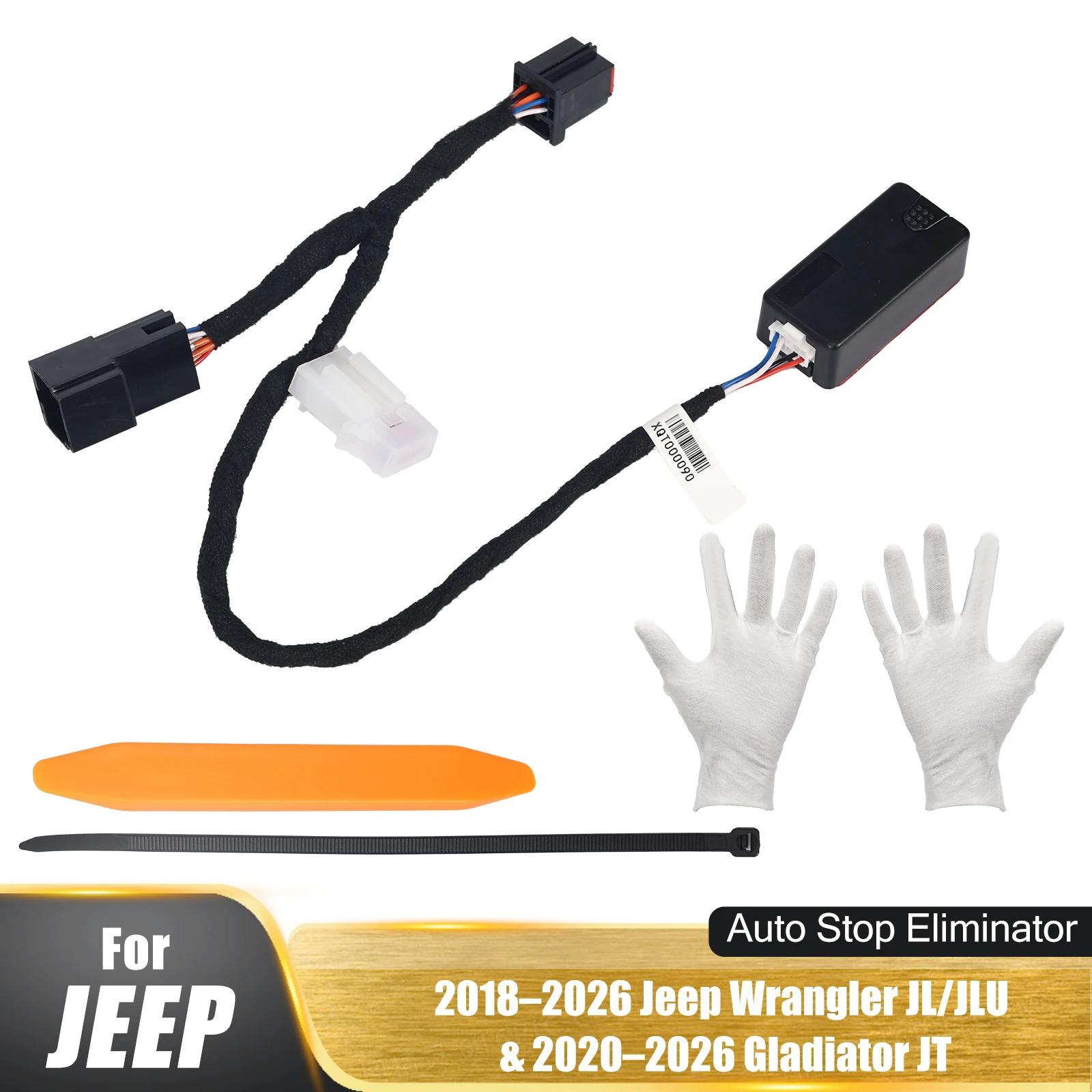 Auto Start Stop Eliminator For Jeep Wrangler JL 2018-2026 Gladiator JT 2020-2026 Plug Play No 4xe