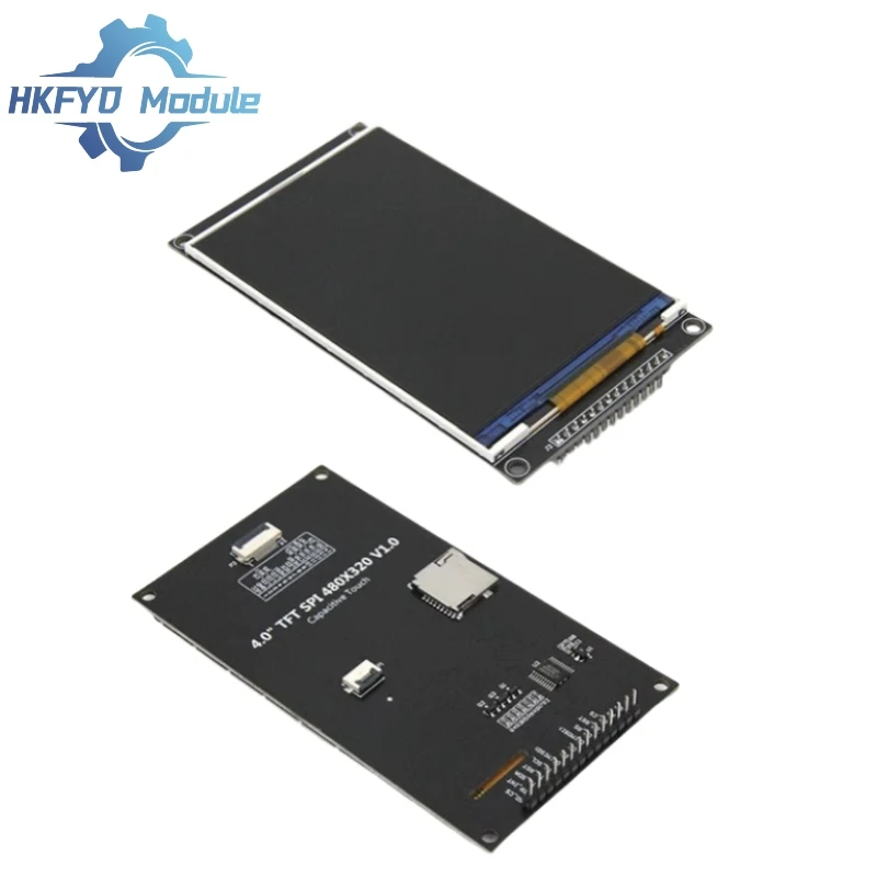 4,0-дюймовый сенсорный TFT ЖК-экран 320x480 — модуль последовательного интерфейса SPI для Arduino