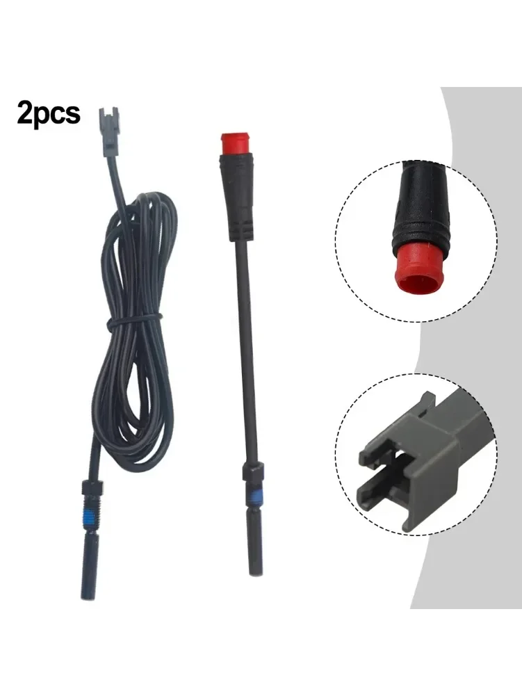AliExpress NONE 2pcs Magnetic Brake Sensor Wire 2pin 2A Oil Disc Brake Power-off Switch Line For Electric Scooter For E-bike Cut-Off Power Brake