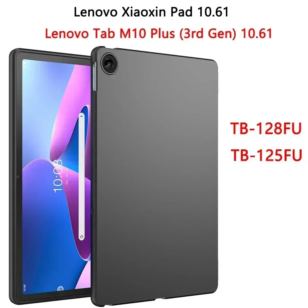 

Мягкий силиконовый чехол для Lenovo Tab M10 Plus 3-го поколения, 2022 дюйма, 10,61 ТБ-10,61 фу, гибкий чехол для планшета Xiaoxin Pad