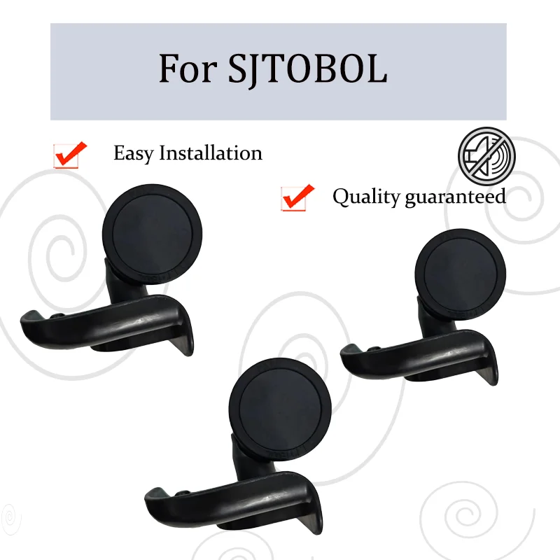 For SJTOBOL T111 Luggage Wheel Repair Kit - 5.5cm Silent Replacement Wheels Heavy Duty 360° Spinner Luggage Easy Installation