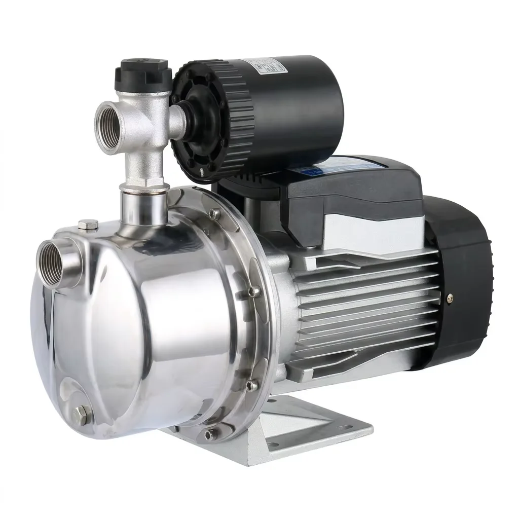 304 Stainless Steel Self-priming Jet Pump Automatic Booster Pump for Drinking Water and Deep Well Pumping