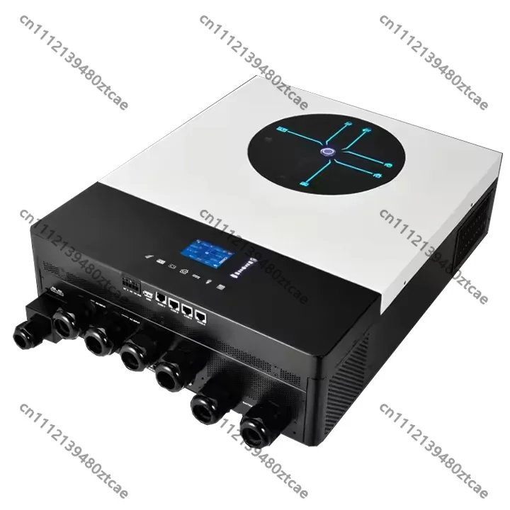 High Power 11KW Hybrid Pure Sine Wave Solar Inverter 48VDC to 230VAC, Battery-less Working & Parallel Function with Built-in BMS
