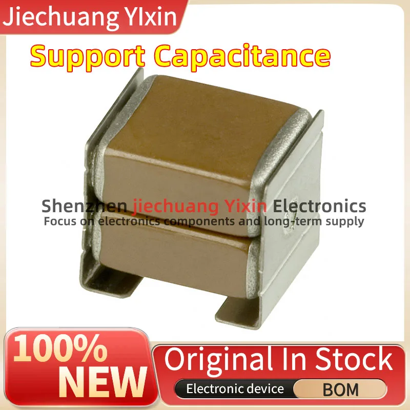Support Capacitance 2220 1UF 100V 105K ±10% accuracy X7R material Stacked metal bracket ceramic capacitor 10 UDS