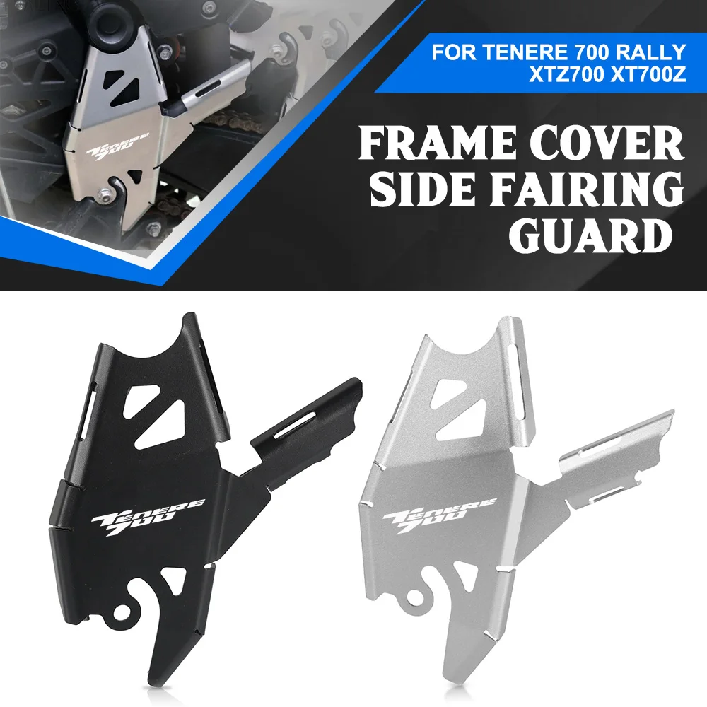 

For Yamaha Tenere 700 Tenere700 Rally XTZ700 XT700Z Tenere Motorcycle Frame Cover Side Fairing Guard Protection Cap Panel Boards
