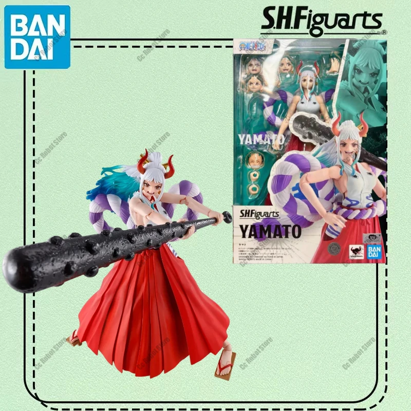 100% Asli Tersedia Stok Original Bandai S.H.Figuarts Shf One Piece Yamato Anime Action Figure Koleksi Model Mainan