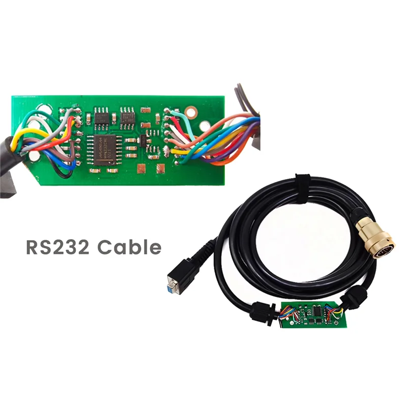 OBD2 Connector Cable Diagnostic Tool Scanner Tool RS232 To RS485 Connection Cable for - C3