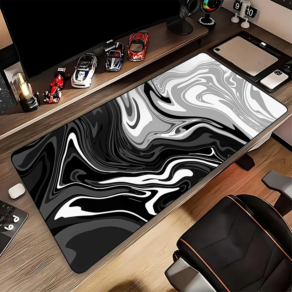 

Large Mouse Pad Gamer Carpet HD Print Strata Liqiud Mousepad Keyboard Mat Gaming Surface Mousepads Rubber Desk Mats 80x30cm