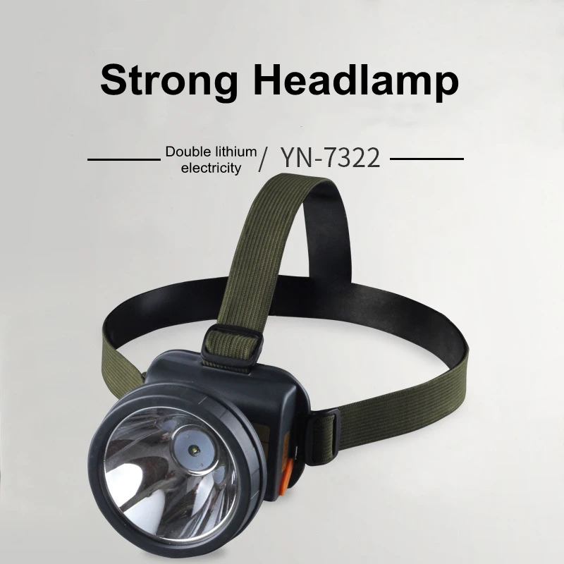 Super Bright LED Headlamp Recharge Waterproof 5000mAh Long Beam Headlight Fishing Night Fishing Outdoor Hunting Camping Mining