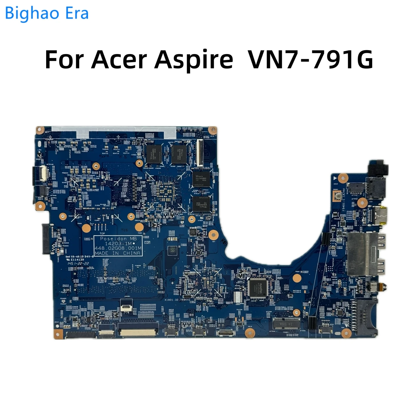 Imagem -02 - Placa-mãe do Portátil para Acer Aspire Vn7791g I54210h I7-4720hq Cpu Gtx860m Gtx960m 4gb-gpu Nbmth11003 Nb.mut11.001 142031m