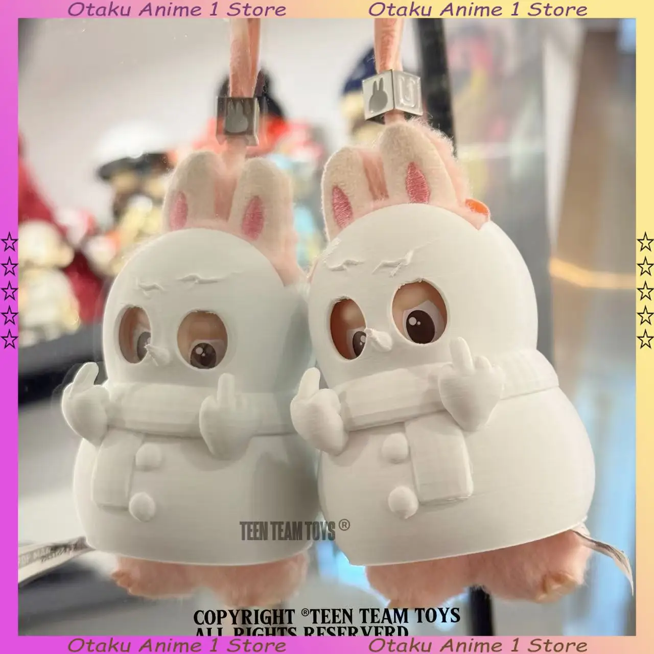 Ubranka dla Labubu 4.0, uroczy zestaw świąteczny z nadrukiem 3D, mini pluszowa lalka, odzież, modne akcesoria dla lalek, prezent