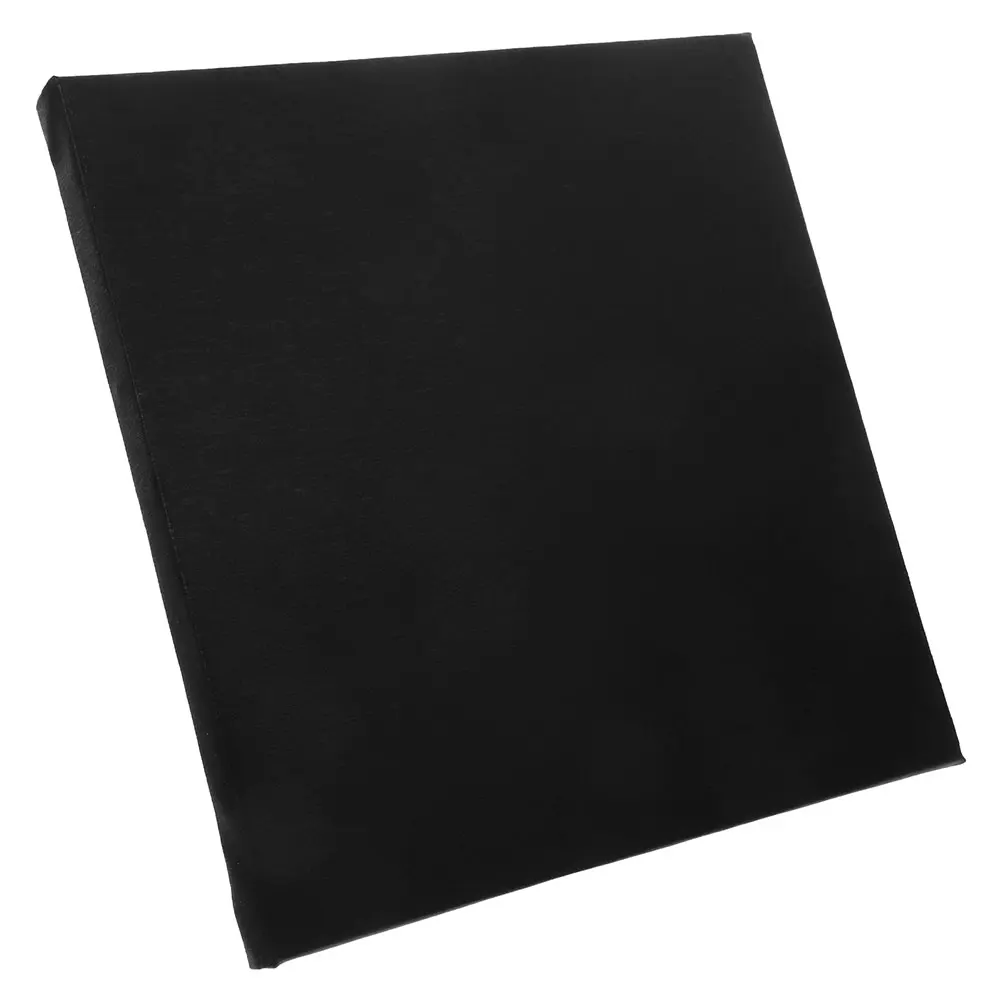 

Canvas Board for Painting Artist Canvases Drawing Oil Cotton Blank Boards Child Supplies Black Stretched Square Cotton Board Oil